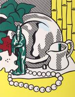 Roy Lichtenstein STILL LIFE WITH FIGURINE Lithograph & Screenprint - Sold for $19,200 on 05-16-2026 (Lot 135).jpg